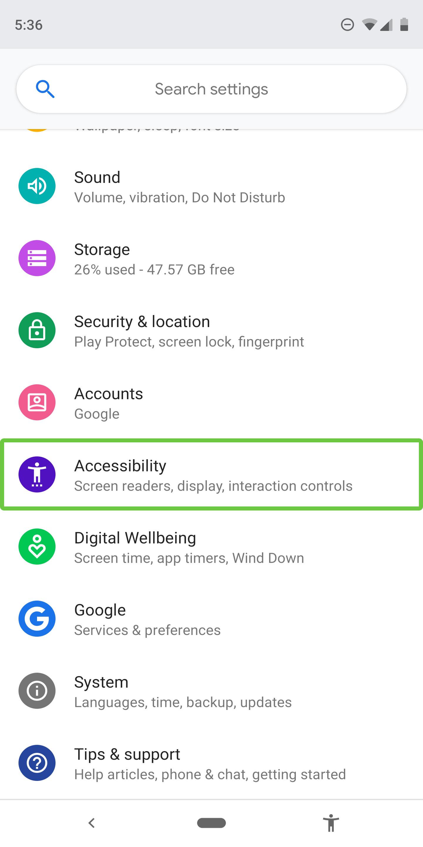 Android无障碍套件app截图