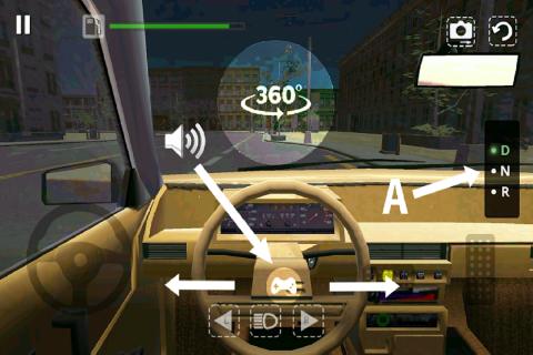 真实汽车模拟驾驶游戏app截图