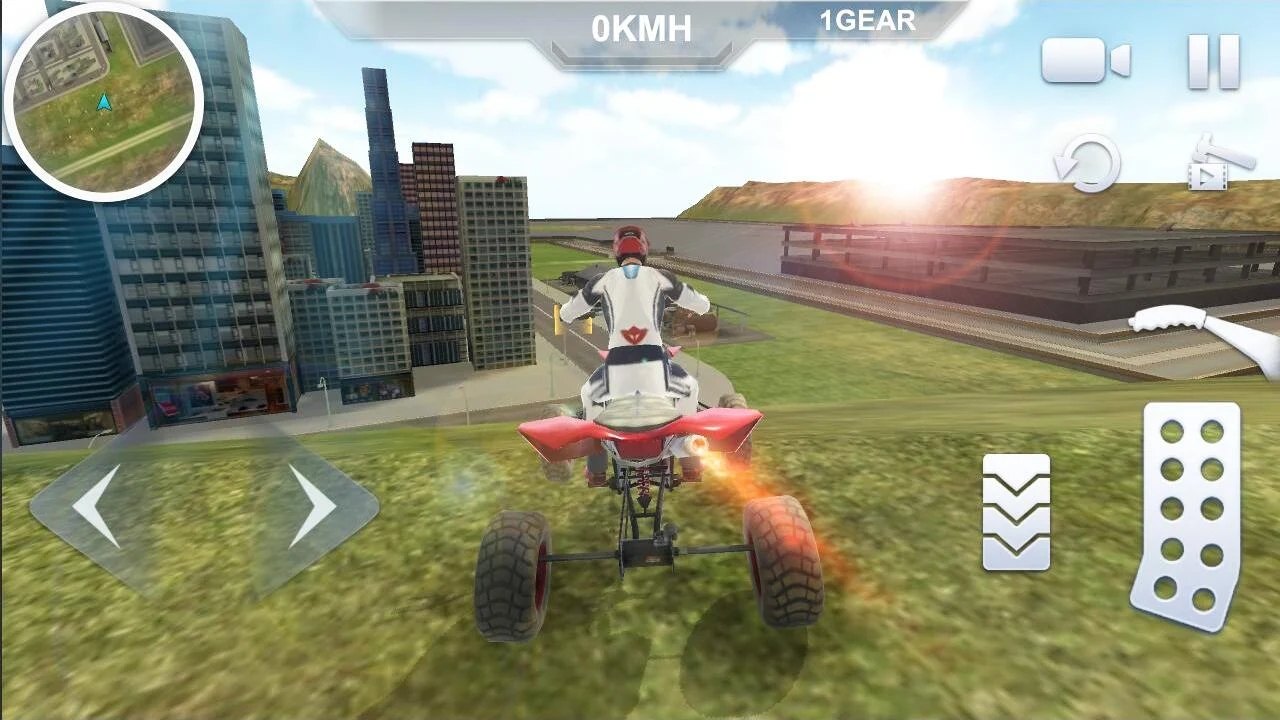 真实汽车模拟驾驶游戏app截图