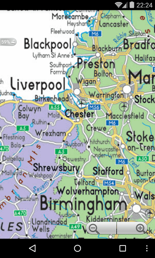 英国地图app截图
