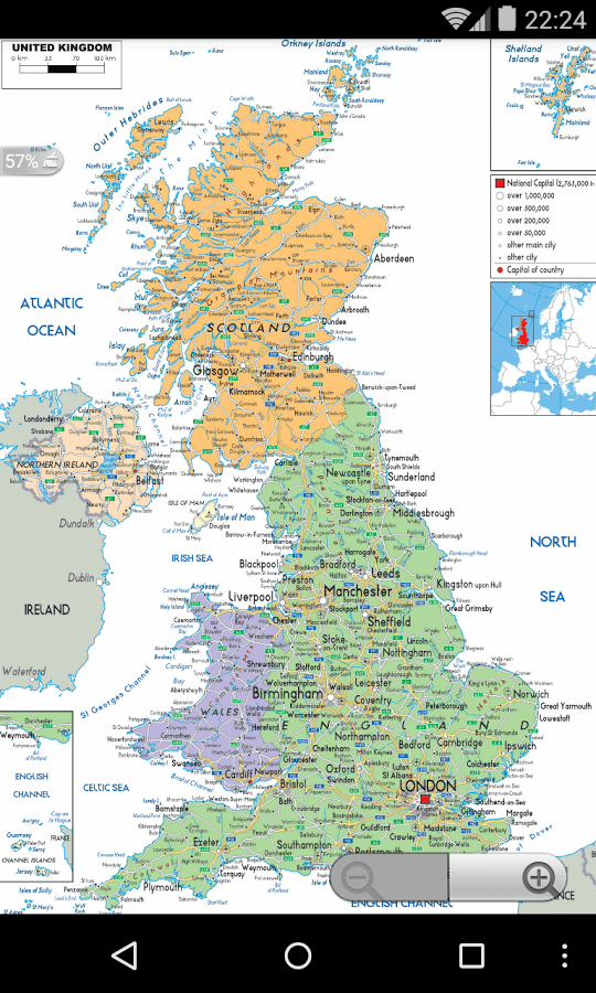 英国地图app截图