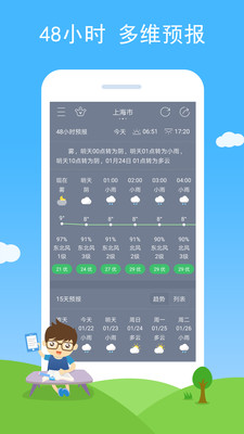 七彩天气app截图