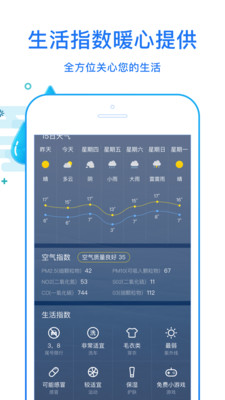 天天看天气app截图