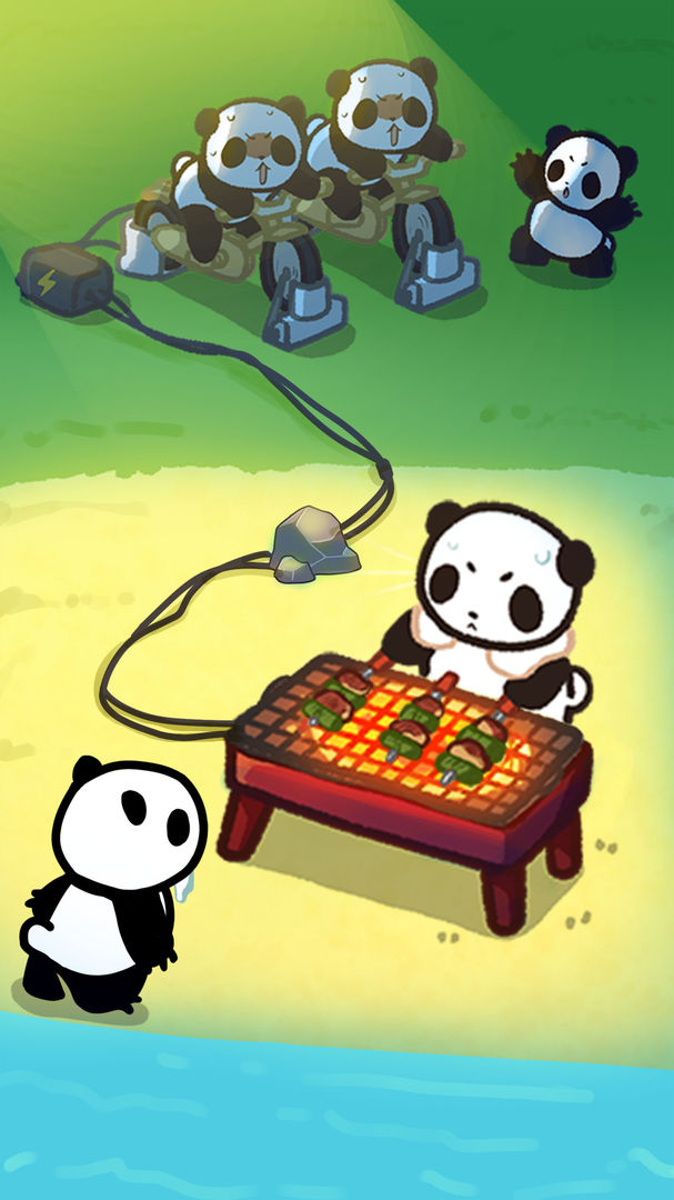 熊猫创造露营岛app截图