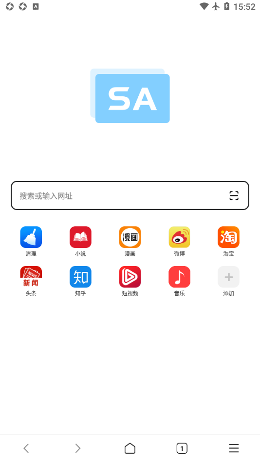 SA浏览器app截图