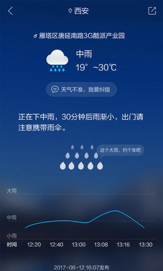 精准天气快报免费版app截图