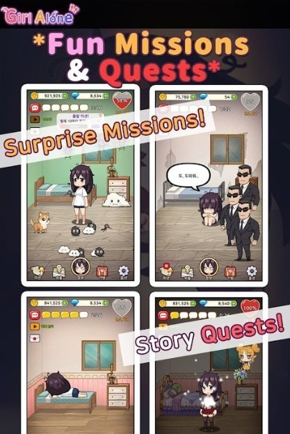 孤独的女孩汉化版app截图
