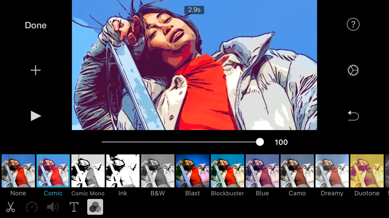 iMovie苹果版app截图
