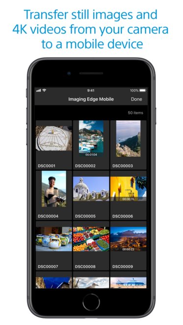 Imaging Edge Mobileapp截图