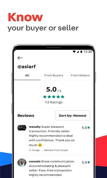 Carousell 旋转拍卖app截图