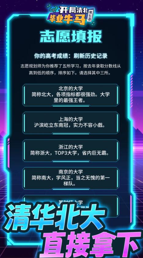 开局清北毕业牛马模拟器app截图