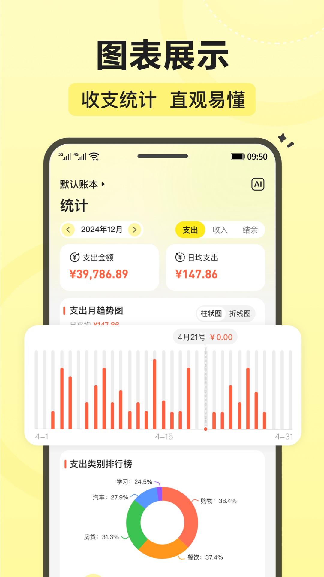 飞鸭记账app截图