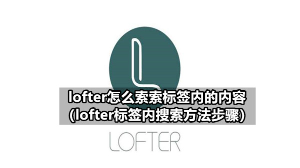 lofter怎么索索标签内的内容（lofter标签内搜索方法步骤）