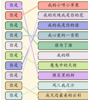 《就我眼神好》歌词串烧你是通关攻略