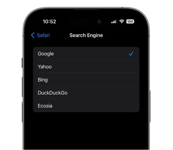 为保Safari默认搜索，谷歌2022年向苹果支付巨额费用