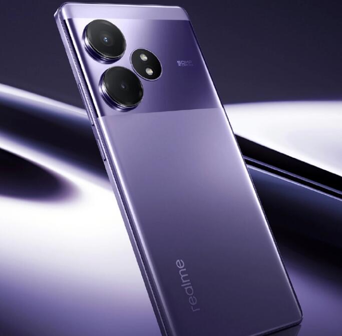 realme GT Neo6 手机推出灵犀紫版本，光哑拼接工艺展现时尚外观