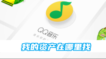 《qq音乐》我的资产位置分享