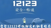 《交管12123》如何绑定几辆车