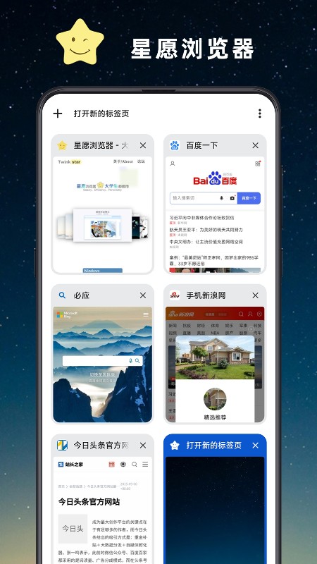 星愿浏览器app截图