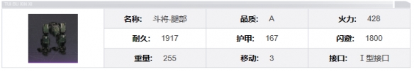 《钢岚》斗将机兵模组及属性详解