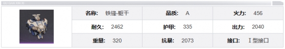 《钢岚》铁锋机兵模组及属性详解