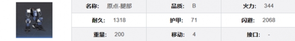 《钢岚》原点机兵属性一览