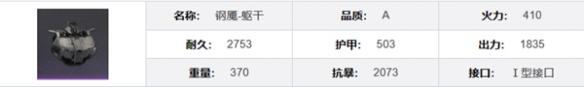 《钢岚》钢魇机兵模组及属性一览