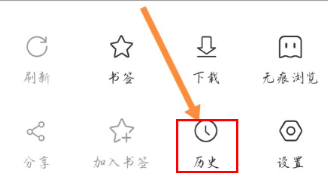 《万能浏览器》查看历史记录的操作方法
